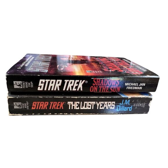 Star Trek Books The Original Series The Lost Years & Shadows on the Sun PB - Picture 3 of 6